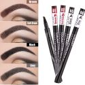 NATURAL EYEBROW PEN FOUR-CLAW EYE BROW TINT MAKEUP FOUR COLORS EYEBROW PENCIL BROWN BLACK GREY BRUSH NATURAL EYEBROW PEN FOUR-CLAW EYE BROW TINT MAKEUP FOUR COLORS EYEBROW PENCIL BROWN BLACK GREY BRUSH