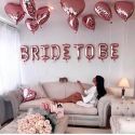 BALLOONS ROSE GOLD PARTY DECORATION CROWN MISS TO MRS BALLOON TEAM BRIDE TO BE HEN BALLOONS ROSE GOLD PARTY DECORATION CROWN MISS TO MRS BALLOON TEAM BRIDE TO BE HEN