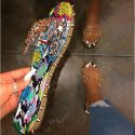 SUMMER RHINESTONE FLIP FLOP SLIPPERS SHOES WOMEN OUTDOOR BEACH FLAT SANDALS CASUAL SNAKE PATTERN SUMMER RHINESTONE FLIP FLOP SLIPPERS SHOES WOMEN OUTDOOR BEACH FLAT SANDALS CASUAL SNAKE PATTERN