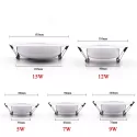 LED CEILING DOWNLIGHT LIGHT COLD WARM WHITE  LAMP