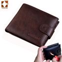MEN'S WALLET MADE OF GENUINE LEATHER WALLET SHORT HASP CARTEIRA MASCULINA PURSE MEN'S WALLET MADE OF GENUINE LEATHER WALLET SHORT HASP CARTEIRA MASCULINA PURSE