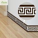 GEOMETRIC PATTERN WAIST LINES SELF -ADHESIVE WATERPROOF REMOVABLE WALL BORDER STICKERS FOR HOME DECORATION GEOMETRIC PATTERN WAIST LINES SELF -ADHESIVE WATERPROOF REMOVABLE WALL BORDER STICKERS FOR HOME DECORATION
