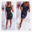 SUMMER DRESSES SEXY SLIM BODYCON PENCIL MINI PARTY DRESSES WOMEN SHORT SLEEVE LETTER BUTTERFLY 3D PRINTED DRESS SUMMER DRESSES SEXY SLIM BODYCON PENCIL MINI PARTY DRESSES WOMEN SHORT SLEEVE LETTER BUTTERFLY 3D PRINTED DRESS