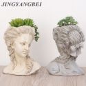 PLANT FLOWER POT HEAD PORTRAIT ELEGANT GREEK GODDESS BONSAI PLANTER GARDEN POTS HAND CRAFTS HOME DECORATION PLANT FLOWER POT HEAD PORTRAIT ELEGANT GREEK GODDESS BONSAI PLANTER GARDEN POTS HAND CRAFTS HOME DECORATION