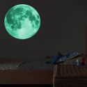 LUMINOUS MOON 3D WALL STICKER FOR KIDS ROOM LIVING ROOM BEDROOM DECORATION LUMINOUS MOON 3D WALL STICKER FOR KIDS ROOM LIVING ROOM BEDROOM DECORATION