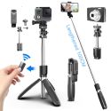 BLUETOOTH WIRELESS SELFIE STICK TRIPOD FOLDABLE & MONOPODS UNIVERSAL FOR SMARTPHONES BLUETOOTH WIRELESS SELFIE STICK TRIPOD FOLDABLE & MONOPODS UNIVERSAL FOR SMARTPHONES