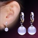 WHITE OPAL STONE STUD EARRINGS MIRROR EARRING FOR WOMEN 2020 NEW KOREA GIRL EAR JEWELRY WHITE OPAL STONE STUD EARRINGS MIRROR EARRING FOR WOMEN 2020 NEW KOREA GIRL EAR JEWELRY