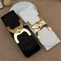 NEW FASHION KOREAN STYLE BUCKLE ELASTIC WIDE BELT WIDE CUMMERBUND STRAP BELT WAIST FEMALE