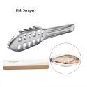 STAINLESS STEEL SCALES SCRAPER PLANING FISH SCALE PEELER MULTI-FUNCTION FISH SCRAPING SCALES STAINLESS STEEL SCALES SCRAPER PLANING FISH SCALE PEELER MULTI-FUNCTION FISH SCRAPING SCALES