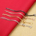 BRASS RHINESTONE SIMPLE ADJUSTABLE BRACELET CHAIN FOR JEWELRY MAKING DIY BRACELET BRASS RHINESTONE SIMPLE ADJUSTABLE BRACELET CHAIN FOR JEWELRY MAKING DIY BRACELET