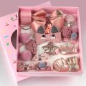 18 PCS HAIR CLIP SET CUTE HAIR ACCESSORIES GIRL CARTOON HAIR CLIP HEADWEAR BOW FLOWER ANIMAL HAIRPIN 18 PCS HAIR CLIP SET CUTE HAIR ACCESSORIES GIRL CARTOON HAIR CLIP HEADWEAR BOW FLOWER ANIMAL HAIRPIN