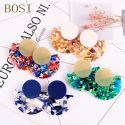 ACRYLIC ACETATE EARRINGS JEWELRY WOMEN EARRING BOHEMIAN BIG LEOPARD PENDANT STATEMENT FASHION ACRYLIC ACETATE EARRINGS JEWELRY WOMEN EARRING BOHEMIAN BIG LEOPARD PENDANT STATEMENT FASHION