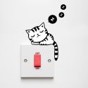 CAT DOG 3D WALL STICKER HOLE VIEW BATHROOM TOILET LIVING ROOM HOME DECOR CAT DOG 3D WALL STICKER HOLE VIEW BATHROOM TOILET LIVING ROOM HOME DECOR