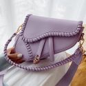 PU LEATHER SADDLE BAG DOUBLE BELT SHOULDER BAGS FASHION 2020 SUMMER CROSSBODY BAG PU LEATHER SADDLE BAG DOUBLE BELT SHOULDER BAGS FASHION 2020 SUMMER CROSSBODY BAG