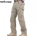 CARGO PANTS MEN COMBAT SWAT ARMY MILITARY PANTS COTTON MANY POCKETS STRETCH FLEXIBLE MAN