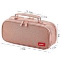 DOUBLE LAYER LARGE CAPACITY PENCIL CASE PENCIL BAG PORTABLE PEN BRUSHES POUCH BOX DOUBLE LAYER LARGE CAPACITY PENCIL CASE PENCIL BAG PORTABLE PEN BRUSHES POUCH BOX