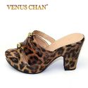 LEOPARD PRINT HIGH HEEL SANDALS ITALIAN DESIGN RHINESTONE MATCHING HIGH HEEL LADIES SANDALS LEOPARD PRINT HIGH HEEL SANDALS ITALIAN DESIGN RHINESTONE MATCHING HIGH HEEL LADIES SANDALS