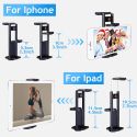 PHONE TRIPOD 60-INCH WITH 2 IN 1 MOUNT HOLDER & REMOTE CONTROL FOR IPHONE/IPAD/GOPRO/DSLR CAMERA PHONE TRIPOD 60-INCH WITH 2 IN 1 MOUNT HOLDER & REMOTE CONTROL FOR IPHONE/IPAD/GOPRO/DSLR CAMERA