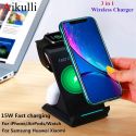 15W WIRELESS CHARGER 3 IN 1 FAST CHARGING STAND FOR IPHONE 11PRO APPLE WATCH SERIES 15W WIRELESS CHARGER 3 IN 1 FAST CHARGING STAND FOR IPHONE 11PRO APPLE WATCH SERIES