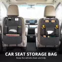 1PC UNIVERSAL CAR BACK SEAT STORAGE BAG ORGANIZER TRUNK ELASTIC FELT STORAGE BAG