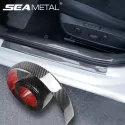 CAR STICKERS BUMPER STICKER PROTECTOR CAR DOOR SILL STICKERS CARBON FIBER RUBBER BODY TAPE