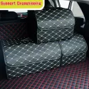 CAR STORAGE BAG PU LEATHER TRUNK ORGANIZER BOX STORAGE BAG