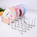 KITCHEN ORGANIZER POT LID RACK EXTENDED STAINLESS STEEL HOLDER LID SHELF COOKING DISH KITCHEN ORGANIZER POT LID RACK EXTENDED STAINLESS STEEL HOLDER LID SHELF COOKING DISH