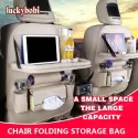 PU LEATHER PAD BAG CAR SEAT BACK ORGANIZER