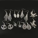 HALLOWEEN EARRINGS HOLIDAY SKULL BONES PALM EYE EAR STUD EAR STUD SPIDER EARRINGS HALLOWEEN EARRINGS HOLIDAY SKULL BONES PALM EYE EAR STUD EAR STUD SPIDER EARRINGS