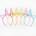 6PCS UNICORN PARTY DECORATION UNICORN HEADBAND BIRTHDAY PARTY DECORATIONS 6PCS UNICORN PARTY DECORATION UNICORN HEADBAND BIRTHDAY PARTY DECORATIONS