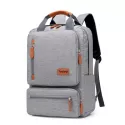 COMPUTER BACKPACK LIGHT 15.6 INCH LAPTOP LADY ANTI-THEFT TRAVEL BACKPACK GRAY STUDENT SCHOOL BAG