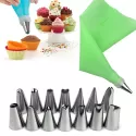 KITCHEN ACCESSORIES TOOLS ICING PIPING NOZZLES COOKIE BISCUIT CREAM PASTRY TIPS