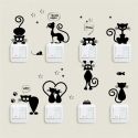 LOVELY CAT LIGHT SWITCH PHONE WALL STICKERS FOR KIDS ROOMS DIY HOME DECORATION LOVELY CAT LIGHT SWITCH PHONE WALL STICKERS FOR KIDS ROOMS DIY HOME DECORATION