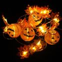 10/20 LED PUMPKIN MAPLE LEAF GARLAND STRING LIGHTS HALLOWEEN 3D PUMPKIN LIGHTS 10/20 LED PUMPKIN MAPLE LEAF GARLAND STRING LIGHTS HALLOWEEN 3D PUMPKIN LIGHTS