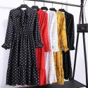 WOMEN'S CASUAL AUTUMN DRESS WOMEN'S ANTIQUE FLORAL PRINT CHIFFON SHIRT DRESS WOMEN'S CASUAL AUTUMN DRESS WOMEN'S ANTIQUE FLORAL PRINT CHIFFON SHIRT DRESS