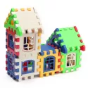 24PCS BUILDING BLOCKS KID HOUSE BUILDING BLOCKS CONSTRUCTION DEVELOPMENTAL TOY SET 3D BRICKS TOY