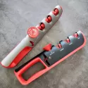 KNIFE SHARPENER PROFESSIONAL 4 IN 1 KITCHEN KNIVES GRINDER SCISSORS SHARPENING STONE