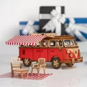 3D CAMPER VAN WOODEN PUZZLE – RECREATIONAL VEHICLE ASSEMBLY TOY