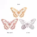 12PCS/SET 3D WALL STICKERS HOLLOW BUTTERFLY FOR KIDS ROOMS HOME WALL DECOR FRIDGE STICKERS