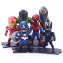 6PCS/SET MARVEL AVENGERS INFINITY WAR TOYS FIGURE