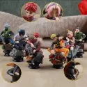 6PCS/SET NARUTO ACTION FIGURES DOLLS CHESS NEW PVC ANIME NARUTO SASUKE GAARA MODEL