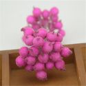 3PCS FAKE FRUIT ARTIFICIAL GLASS BERRIES POMEGRANATE RED CHERRY BOUQUET STAMEN CHRISTMAS 3PCS FAKE FRUIT ARTIFICIAL GLASS BERRIES POMEGRANATE RED CHERRY BOUQUET STAMEN CHRISTMAS