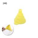 2PCS MINI FOLDABLE FUNNEL SILICONE COLLAPSIBLE FUNNEL FOLDING PORTABLE FUNNELS 2PCS MINI FOLDABLE FUNNEL SILICONE COLLAPSIBLE FUNNEL FOLDING PORTABLE FUNNELS