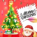 ROTATING LED SHINING MUSIC BOX BUILDING BLOCKS DIY CITY FRIENDS TREE HOUSE ROTATING LED SHINING MUSIC BOX BUILDING BLOCKS DIY CITY FRIENDS TREE HOUSE