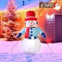 SNOWMAN BLOW UP CHRISTMAS DECORATIONS – LED LIGHT INFLATABLE FOR HOME & YARD