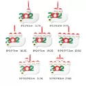 CHRISTMAS PARTY DECORATION FOR HOME CHRISTMAS GIFT PENDANT SANTA CLAUS WITH MASK