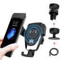 AUTOMATIC CLAMPING 10W WIRELESS CHARGER CAR PHONE HOLDER FOR I PHONE 10 MAX 11 X SAMSUNG CHARGING STAND AUTOMATIC CLAMPING 10W WIRELESS CHARGER CAR PHONE HOLDER FOR I PHONE 10 MAX 11 X SAMSUNG CHARGING STAND