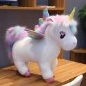 UNIQUE GLOWING WINGS UNICORNS PLUSH TOY GIANT UNICORN STUFFED ANIMALS DOLL FLUFFY HAIR UNIQUE GLOWING WINGS UNICORNS PLUSH TOY GIANT UNICORN STUFFED ANIMALS DOLL FLUFFY HAIR