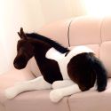 BIG SIZE SIMULATION ANIMAL 70X40CM HORSE PLUSH TOY PRONE HORSE DOLL FOR BIRTHDAY GIFT BIG SIZE SIMULATION ANIMAL 70X40CM HORSE PLUSH TOY PRONE HORSE DOLL FOR BIRTHDAY GIFT