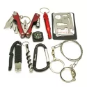SURVIVAL TOOLS SOS EMERGENCY SURVIVAL KIT MULTI TOOL CAMPING GEAR AND EQUIPMENT HIKING